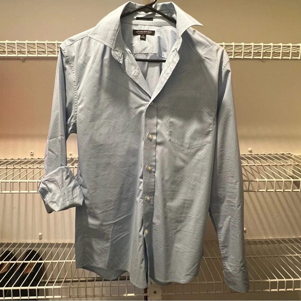 Banana Republic Mens button up longsleeve - Picture 4 of 6